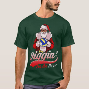 Camiseta Papais noeis G de Voleibol de Natal de Praia
