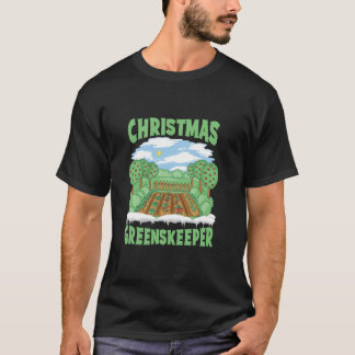 Camiseta Papais noeis Gardener Plant Landscaper Xmas Natal