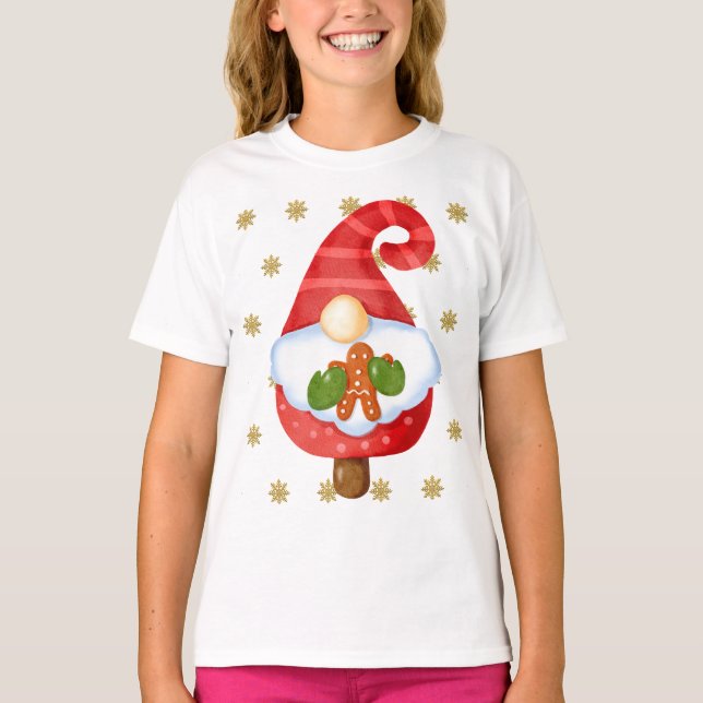 Camiseta Papais noeis Gnomo (Frente)