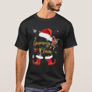 Camiseta Papais noeis Grampo da Família de Combinação de