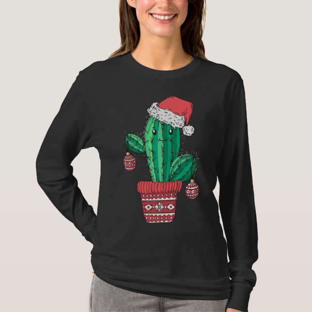 Camiseta Papais noeis Hat na Festa de Natal do Sweater em C (Frente)