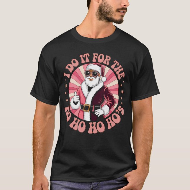 Camiseta Papais noeis Ho Ho Ho (Frente)