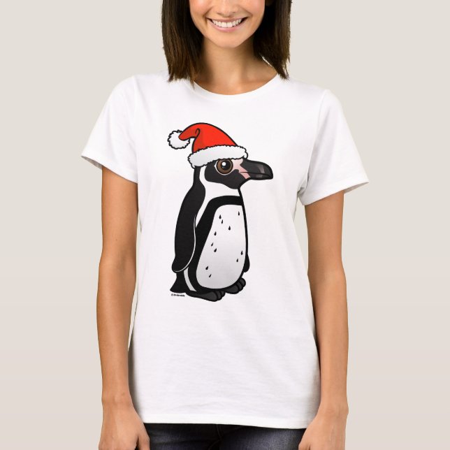 Camiseta Papais noeis Humboldt Penguin (Frente)