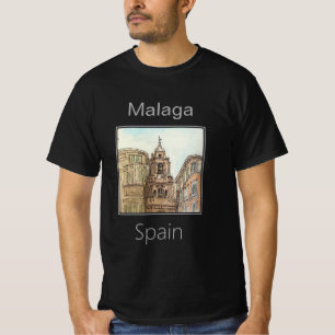 Camiseta Papais noeis Iglesia Catedral, Málaga, Espanha