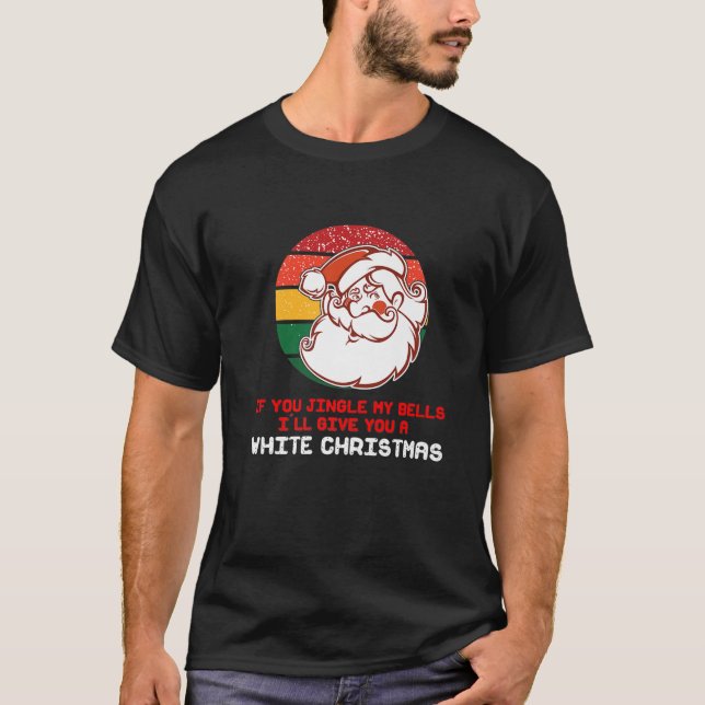Camiseta Papais noeis Inapropriados, Jingle Meus Sinos Bran (Frente)