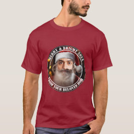 Camiseta Papais noeis instantâneos! Apenas adicione seu ros