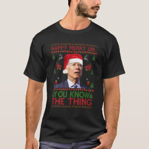 Camiseta Papais noeis Joe Biden Você Agora A Coisa De Nata