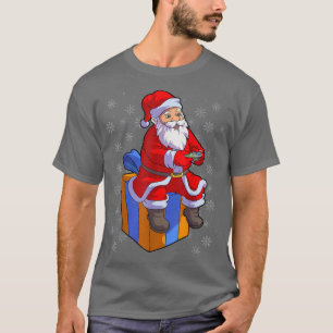 Camiseta Papais noeis Jogadores Jogando Videos games Menino