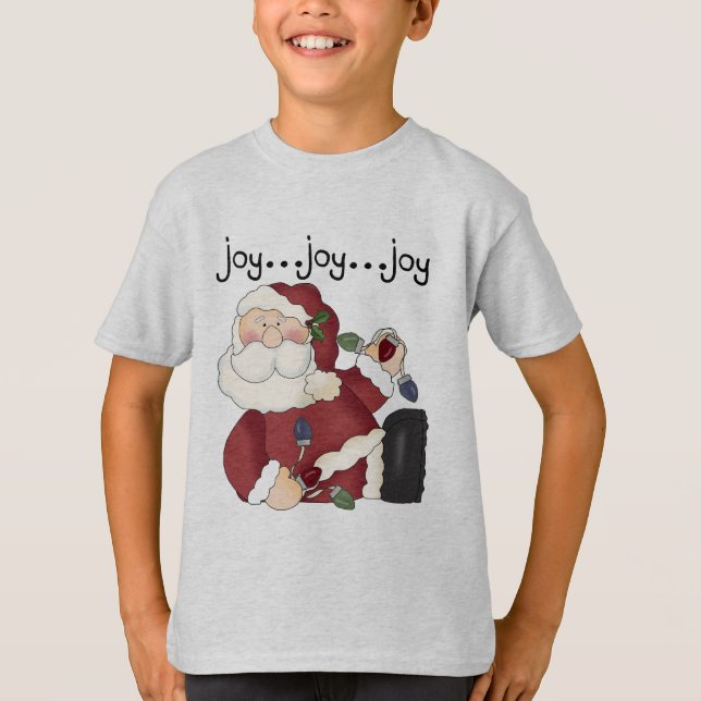 Camiseta Papais noeis Joy T-shirts e presentes (Frente)