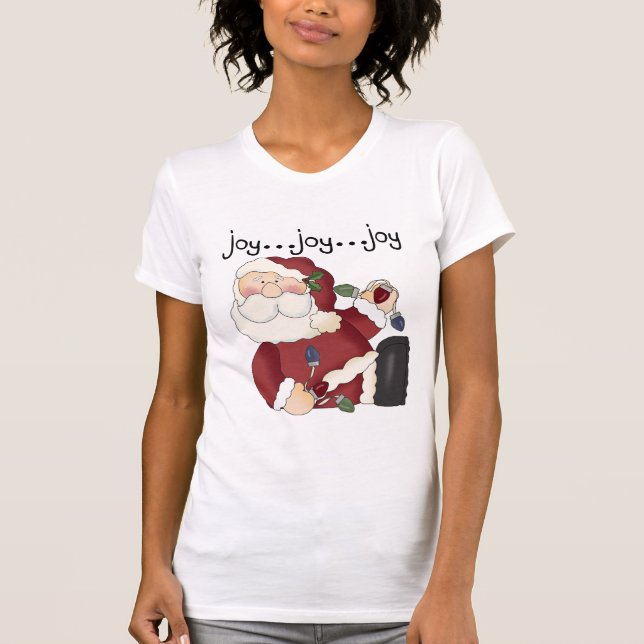 Camiseta Papais noeis Joy T-shirts e presentes (Frente)