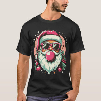 Camiseta "Papais noeis Legal com o Natal da Pop de Bubblegu