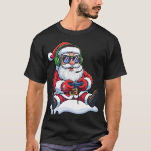 Camiseta Papais noeis legal Gamer Controller Gaming Video G