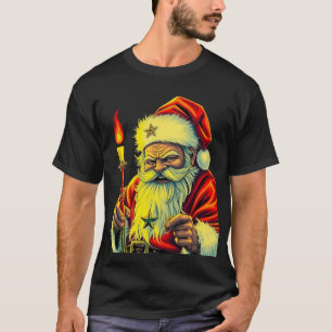 Camiseta Papais noeis Mágicos de Natal Escuro