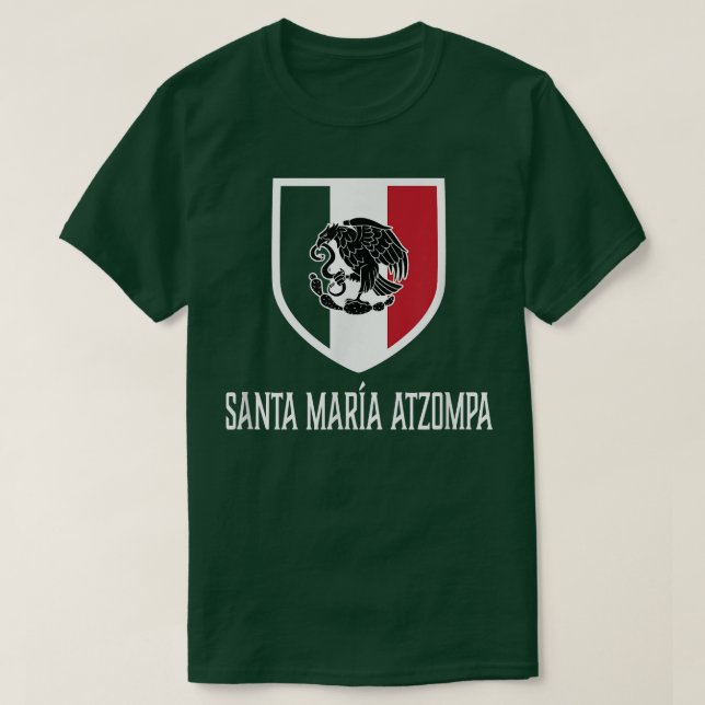 Camiseta Papais noeis Maria Atzompa, Meico Meican (Frente do Design)