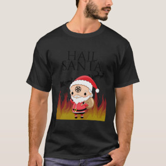Camiseta Papais noeis mau de granizo ocultos para o Natal