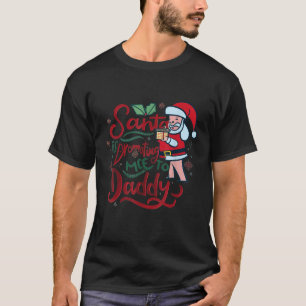 Camiseta Papais noeis me promovem a Pai do Anouncem de Nata