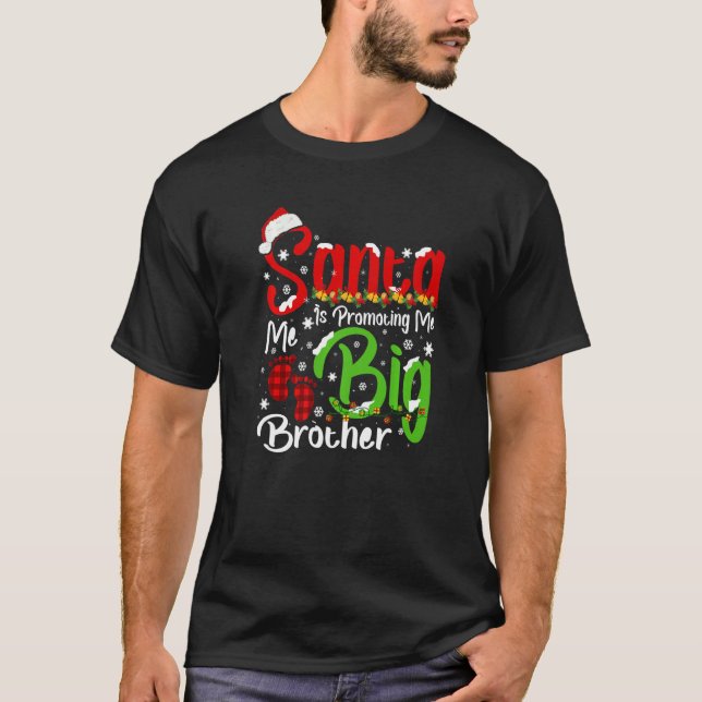 Camiseta Papais noeis me promovem ao Big Brother no Natal V (Frente)