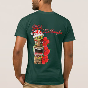 Camiseta Papais noeis Mele Kalikimaka Tiki