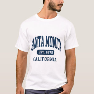 Camiseta Papais noeis Monica California Est 1875 Souvenir