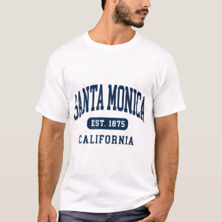 Camiseta Papais noeis Monica California Est 1875 Souvenir