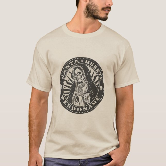 Camiseta Papais noeis Muerte Perdoname (Frente)
