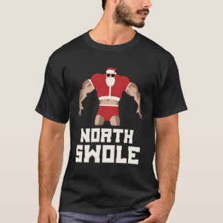 Camiseta Papais noeis Musculares Do Trombo Norte Para O Nat