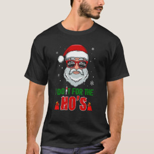 Camiseta Papais noeis Natal Adulto Doido Pjama Sujo, Ho Pj