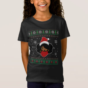 Camiseta Papais noeis negros da América Latina Natal Melan