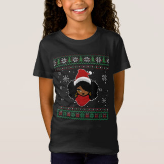 Camiseta Papais noeis negros da América Latina Natal Melani