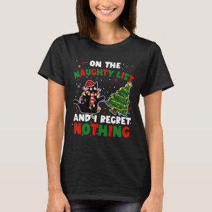Camiseta Papais noeis Negros Engraçados de Natal Mulheres