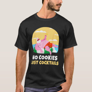Camiseta Papais noeis No Natal De Julho Na Praia Do Cocktai