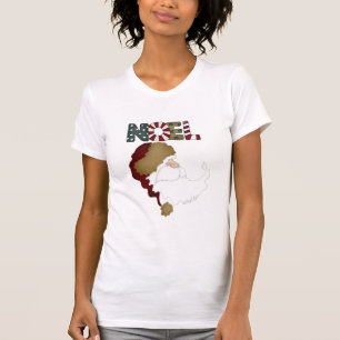 Camiseta Papais noeis Noel Holiday T-shirts e presentes