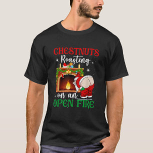 Camiseta Papais noeis Nozes De Natal Em Torno De Uma Operaç