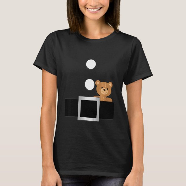 Camiseta Papais noeis para crianças Costume para Todlers Br (Frente)