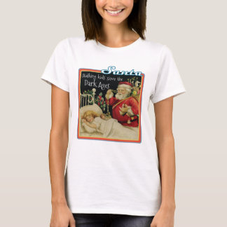 Camiseta Papais noeis perseguidores natais vintages com par