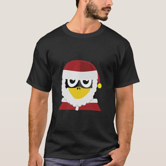Camiseta Papais noeis Pinguim (Frente)