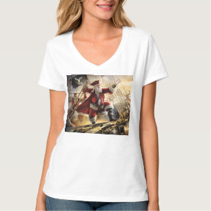 Camiseta Papais noeis piratas