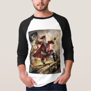 Camiseta Papais noeis piratas