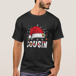Camiseta Papais noeis Primo Família de Natal Correspondendo