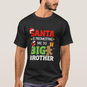Camiseta Papais noeis promovendo gravidez de natal de irmão