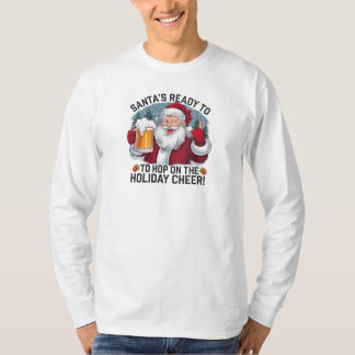 Camiseta Papais noeis prontos para Salto no Natal