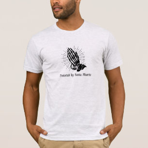 Camiseta Papais noeis Proteção de Muerte Algodão Masculi