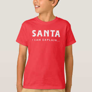 Camiseta Papais noeis Que Posso Explicar Férias Engraçadas