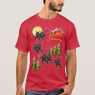 Camiseta Papais noeis Reindeer Australian Labradoodle Chris