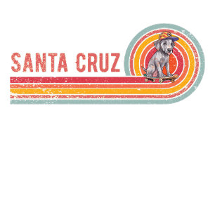 Camiseta Papais noeis Retro Cruz Skateboard Great Dane