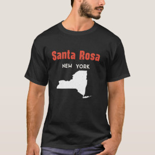 Camiseta Papais noeis Rosa New York EUA Estado América Viag