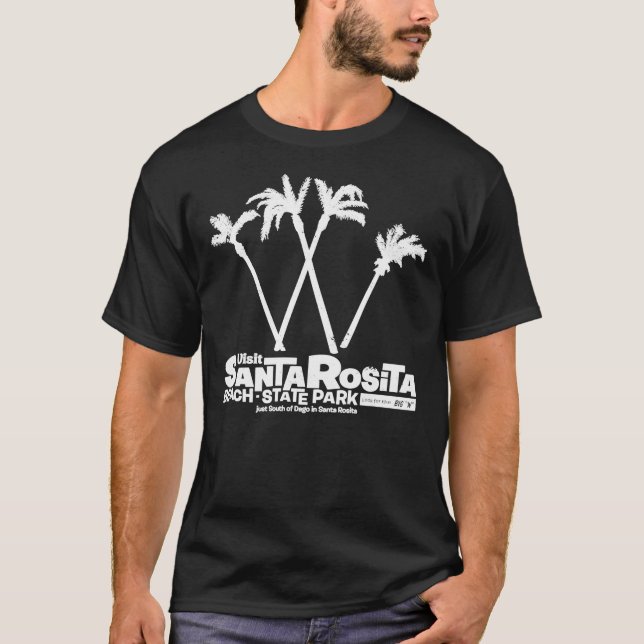 Camiseta Papais noeis Rosita Beach State Park Essential T-S (Frente)