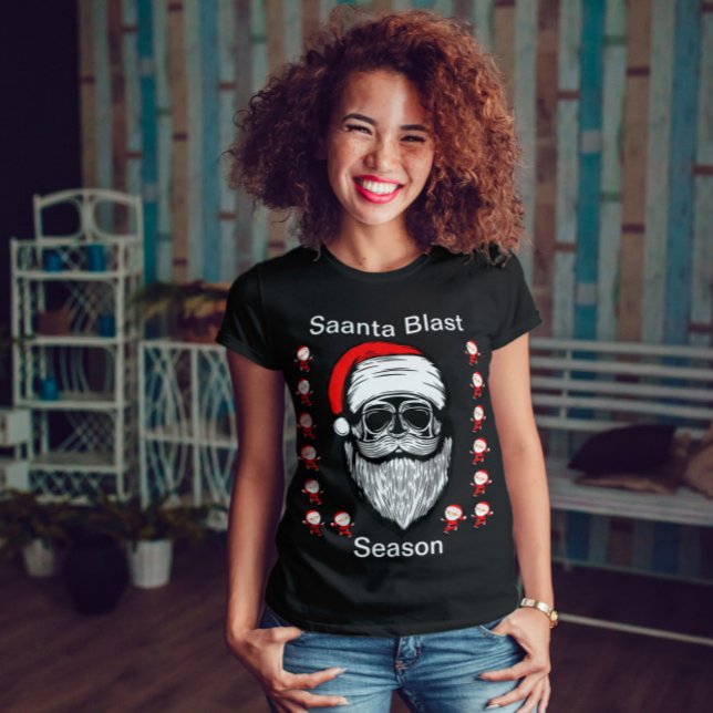 Camiseta Papais noeis - Sala de Natal (Criador carregado)