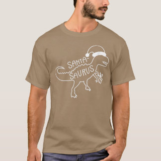 Camiseta Papais noeis Saurus Sauropoes Natal