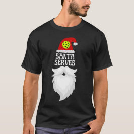 Camiseta Papais noeis Servem Pickleball - Pickleball de Nat